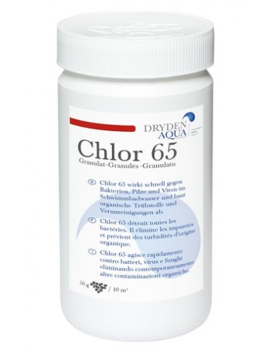 Chlore 65 Dryden Aqua  1kg granulés