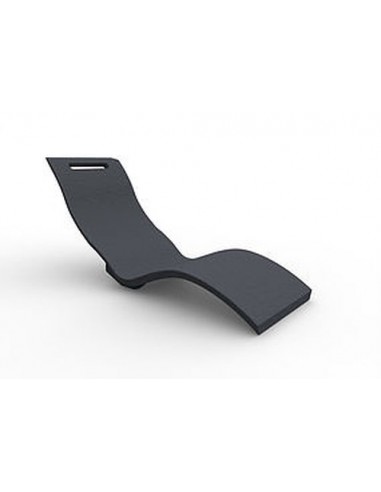 Chaise longue Serendipity anthracite