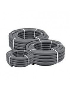 Tuyau pvc souple gris à...