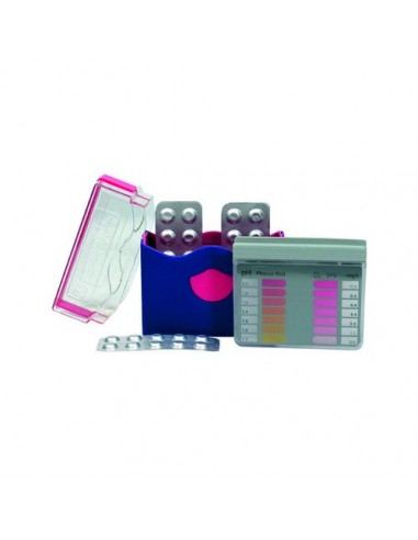 Trousse de controle pH/chlore avec tabl.