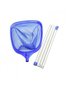 Epuisette plate avec manche...